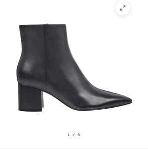 Marc Fisher Jarli Black Ankle Boots